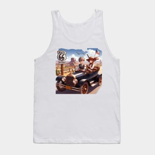 Route 66 Model T Bonnie & Clyde Centennial Tank Top